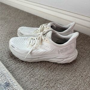 HOKA White Running Shoes